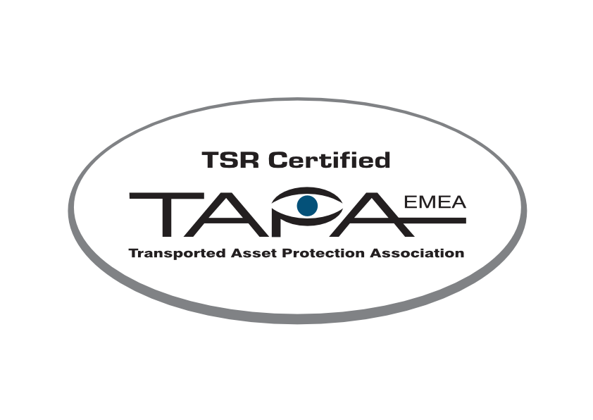 TSR Certified TAPA Biomedical Logistics